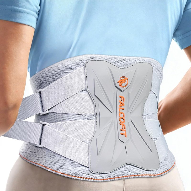 Back Brace for Lower Back Pain Relief, Lumbar Support Belt with 9X Ergonomic Support System, Breathable 3D Knitted Back Support Brace for Men & Women, Sciatica, Scoliosis, Herniated Disc (XX-Large)