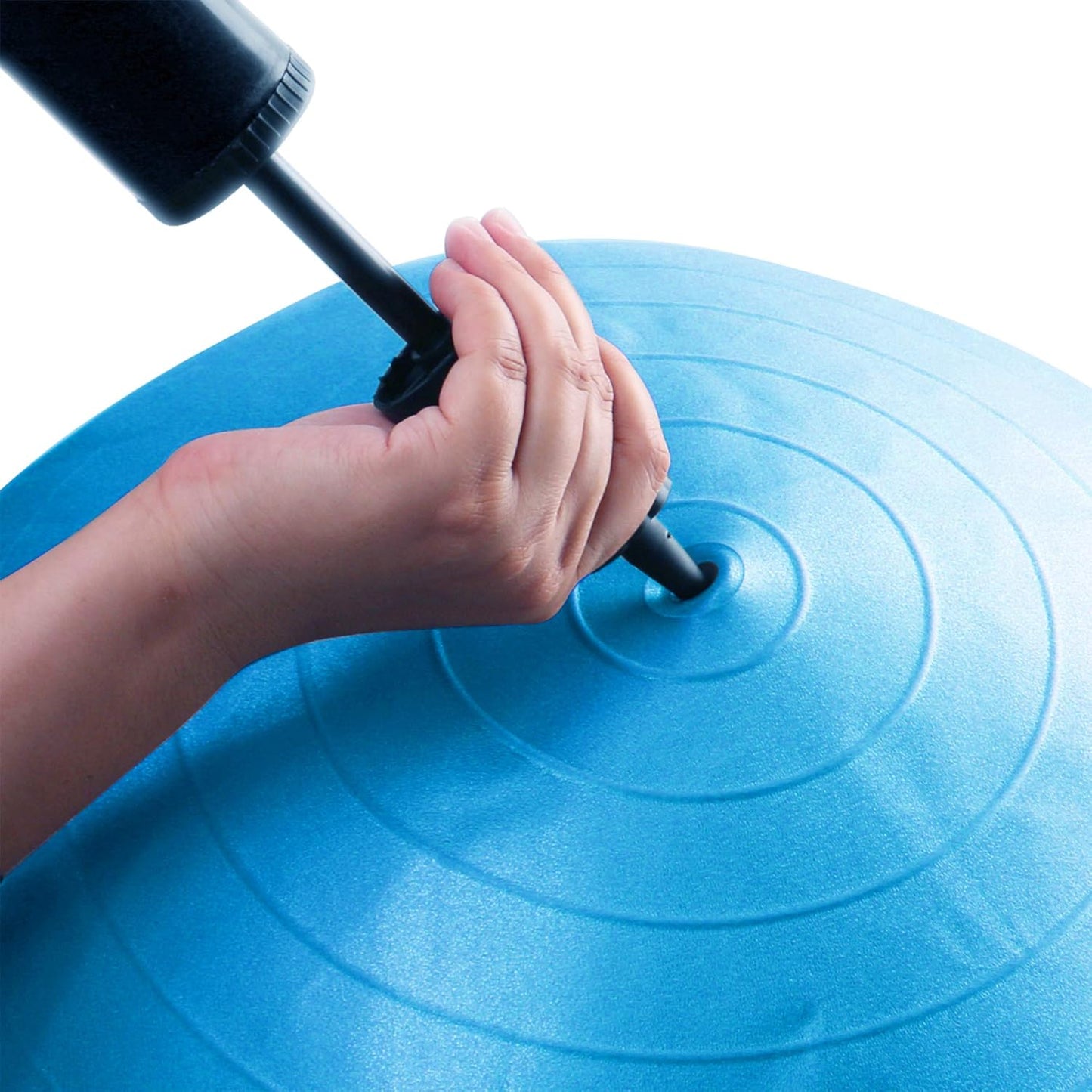 REEHUT Exercise Ball - Anti-Burst Yoga & Fitness Ball | Extra Thick Stability Ball for Home & Gym (55cm, 65cm, 75cm)
