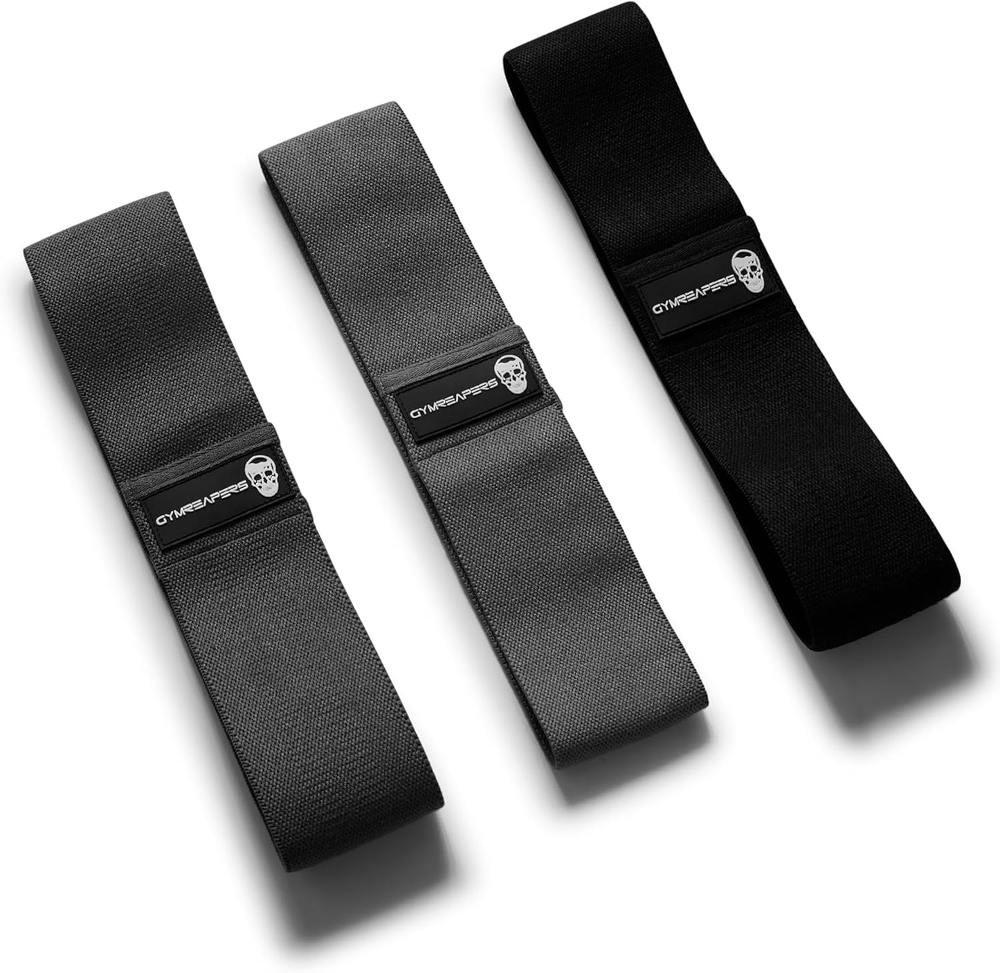 Skiennix Hip Bands for Booty Workouts - Non-Slip Fabric Resistance Band Set with 3 Levels for Men & Women