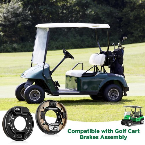DaisyInner Golf Cart Brake Assembly Kit, Versatile Rear Brake Cluster Compatible with Club Car Precedent 1995+ & Tempo 2018+ Golf Carts, OEM# 101823301 & 103380202