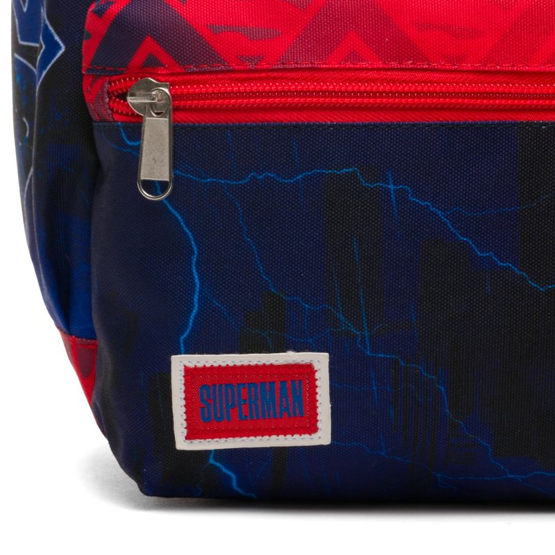 Wondapop Superman Up Up and Away 13" Deluxe Nylon Mini Daypack