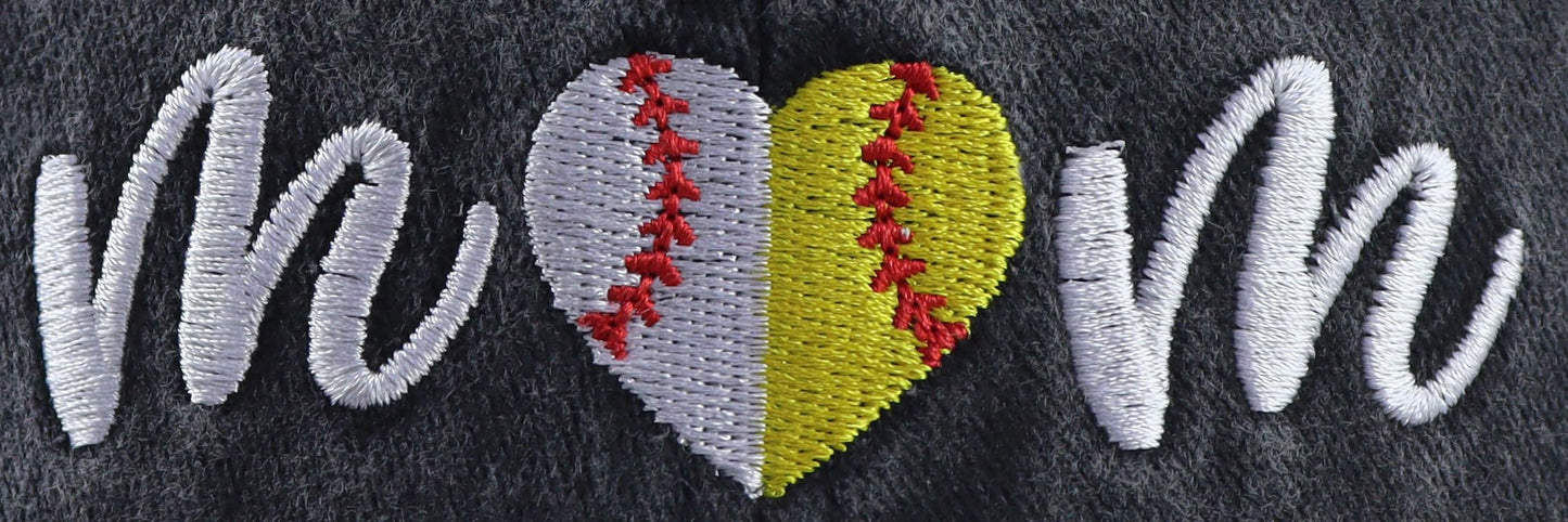Softball Gifts for Women, Softball Mom Hat, Baseball Mom Accessories Baseball Cap, Christmas Mothers Day Birthday Gifts for New Mama Grandma Wife Aunt Black