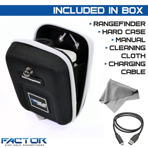 Rogue Iron Disc Golf Range Finder Measures in Feet Rangefinder Rechargeable