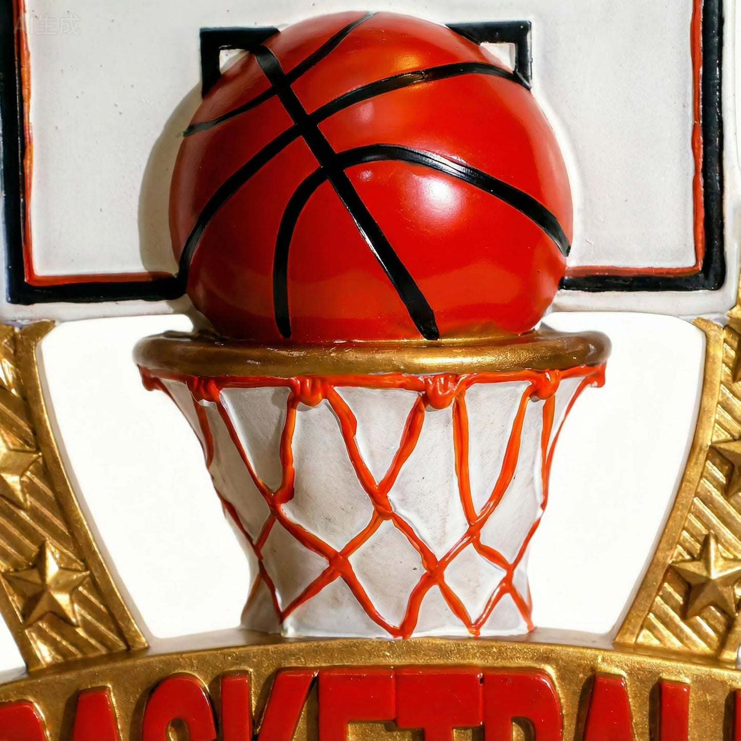 EYRLFNOEV 6.5inch Basketball Trophy Small Basketball Trophy Award Resin Basketball Trophy for Basketball Sport Plaque Basketball Contest Basketball Team Prize Gift Trophies for Competition