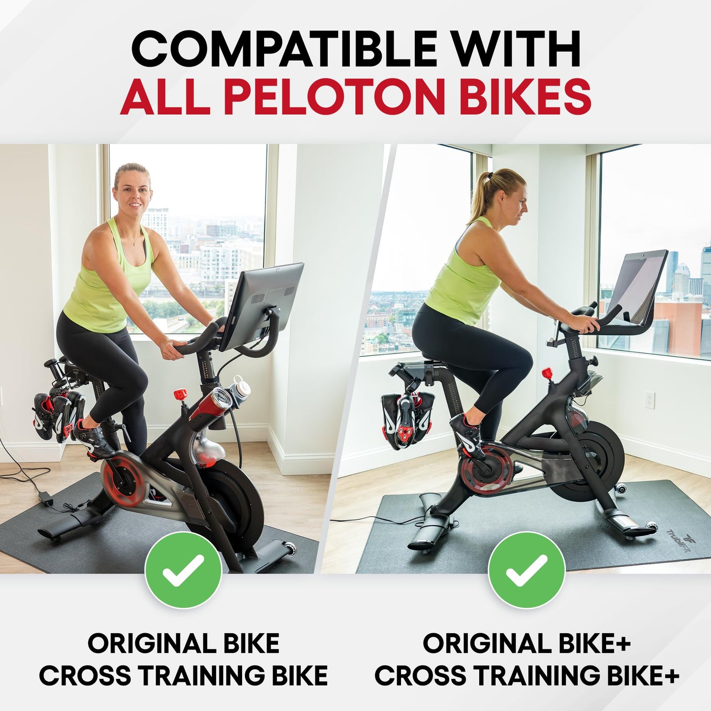Seat & Handlebar Adjustment Handles for Peloton Bikes, Metal 2-Pack