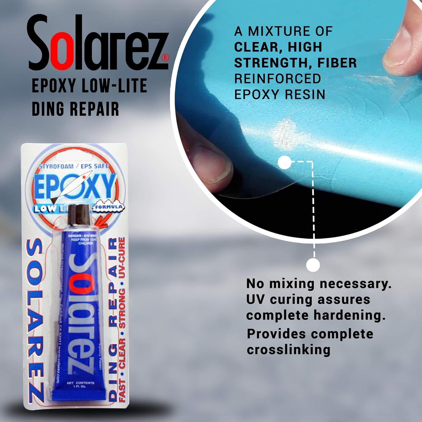 Solarez Epoxy | Low Light Formula for Superior Bonding - Ideal for All Projects