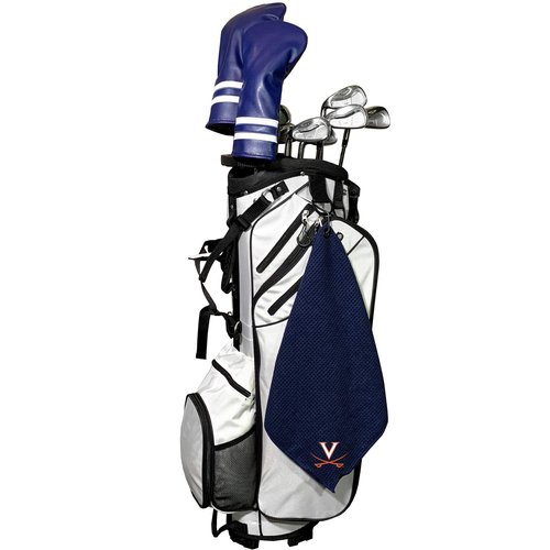 Team Golf NCAA Virginia Cavaliers Microfiber Golf Towel, 15x15 (Multicolor)