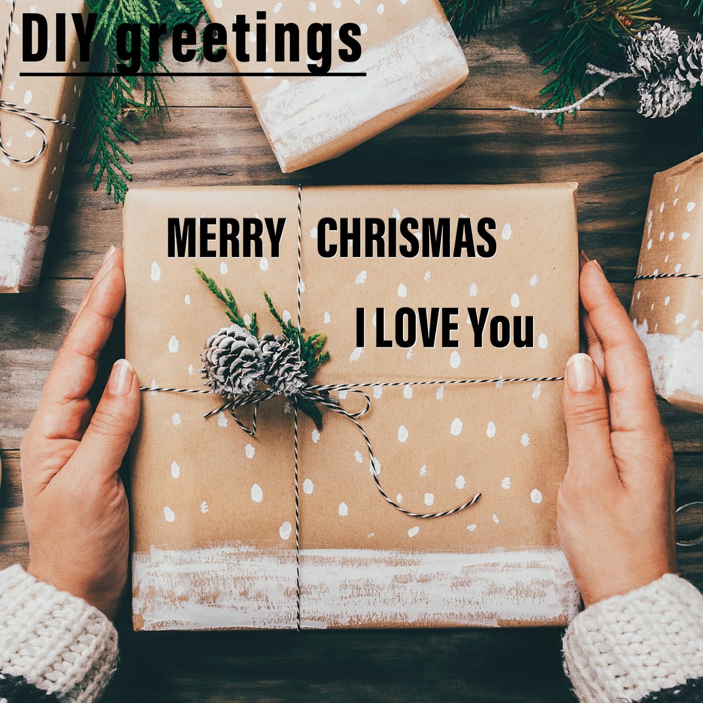 Llewyn 1635 Pieces 30 Sheets Letter Stickers,Vinyl Mailbox Numbers Alphabet Stickers,Self Adhesive Waterproof Decals for Mailbox,Bulletin Board,Window,Door,Sign,Address Number(1Inch Black)