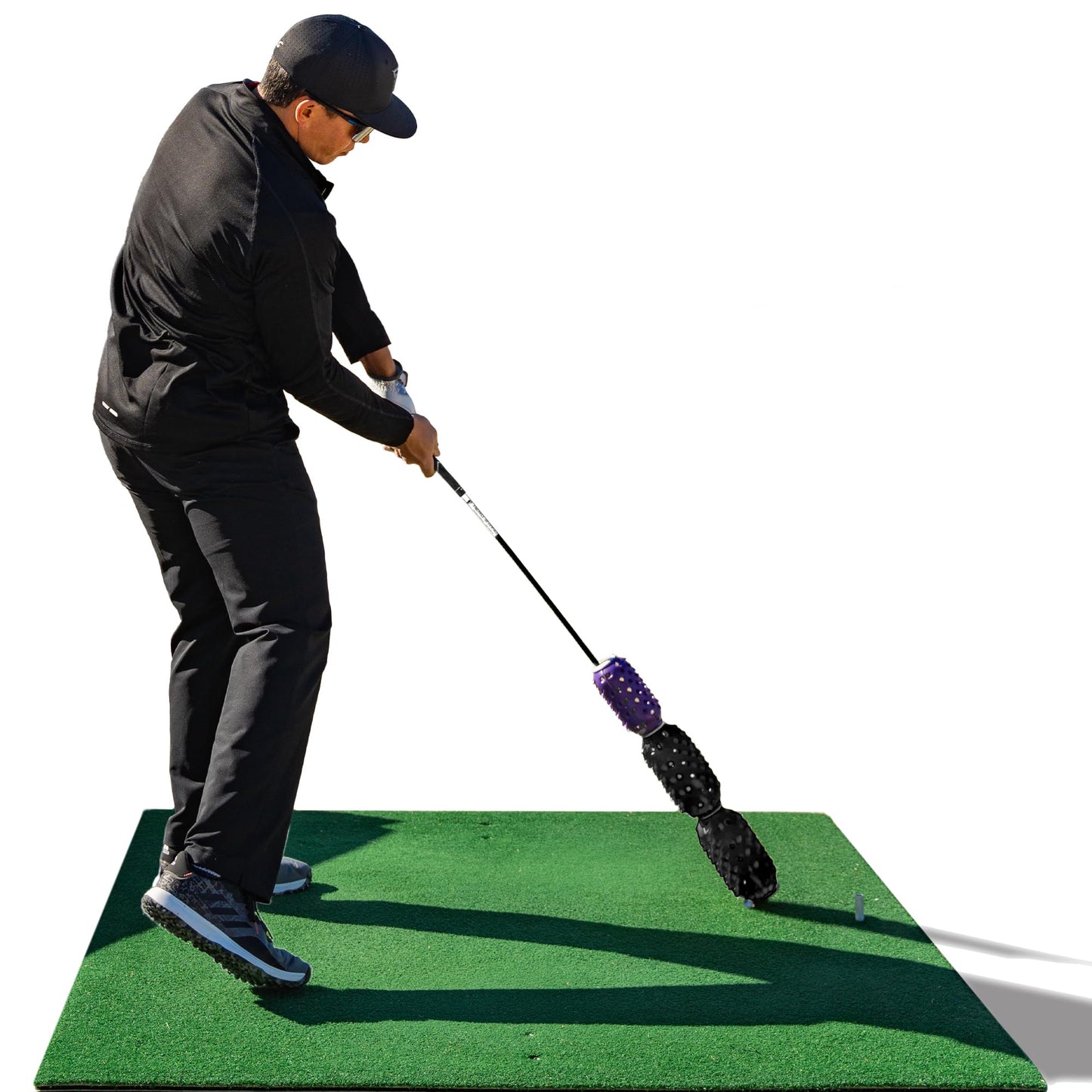 Aero Stiff Shaft Golf Training Aid and Warm Up Equipment, Speed Stick for Golf, Golf Swing Trainer, Improves Swing Speed & Accuracy, Gain Up to 30 Yards On Your Drive, Great Golf Gift