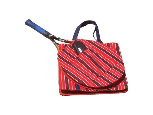 Green Breeze Imports Natural-Fiber Shoulder-Style Tennis Bag
