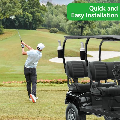 Kukyller Golf Sand Bottle, Portable Universal Golf Sand Divot Filler Bottle, Cart, Matte Filler Golfing Carts Accessory