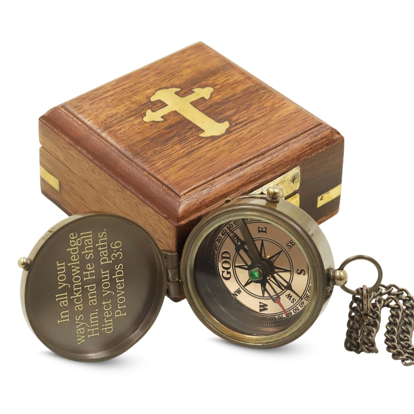 Baptism Gift for Teen Boys | Christian Inspirational Keepsake | Catholic Religious Gift for Son, Godson, Grandson | Confirmation & First Communion Gift