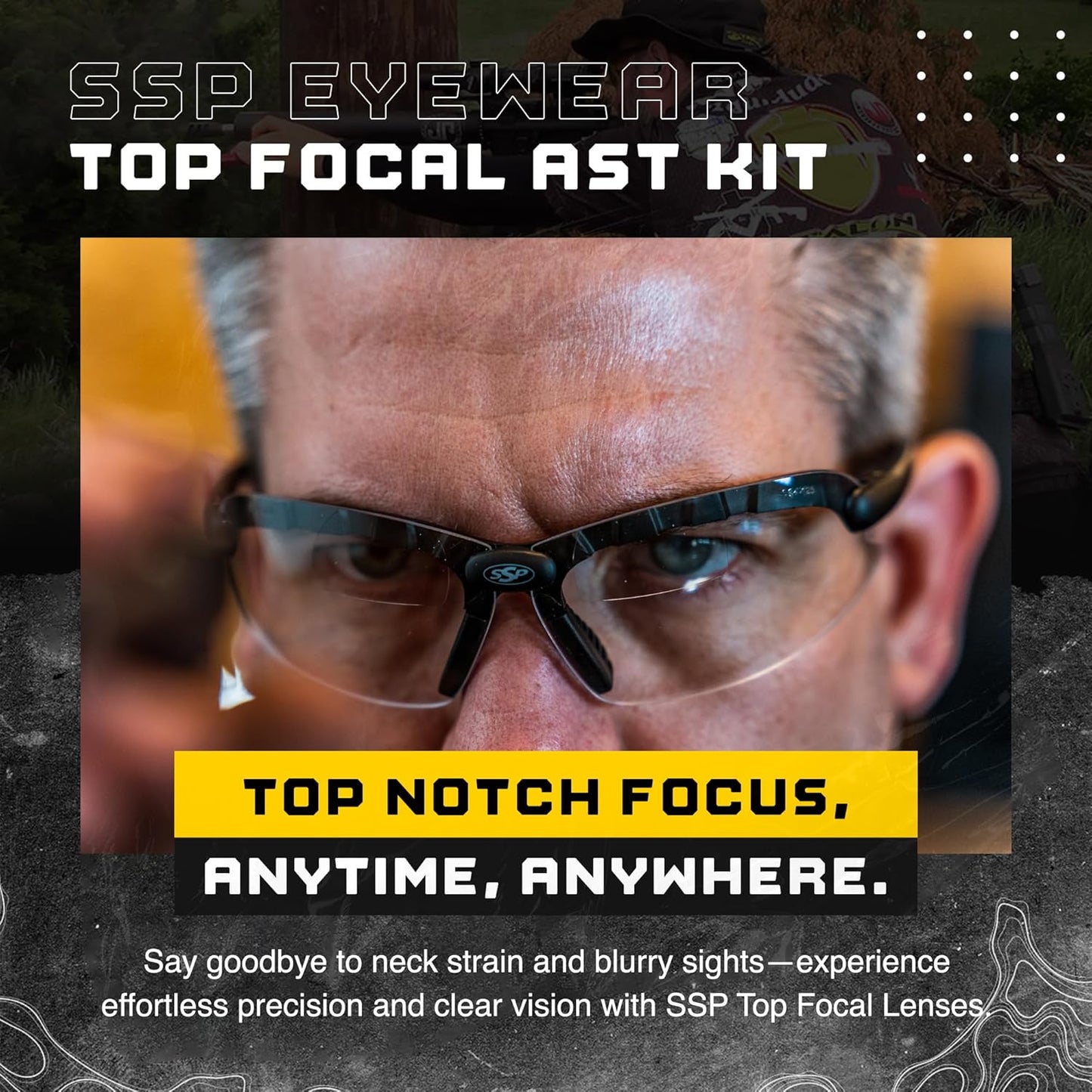 SSP Eyewear Tactical Safety Shooting Glasses - HD A-Eye NVR/Fog Lenses for Ultimate Clarity