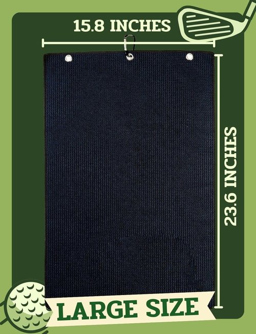 CybGene 30th Birthday Gifts Golf for Men Golfer, Funny Golf Towels for Golf Lovers, Husband, Perfect for Dad, Boss, Grandpa for Birthday