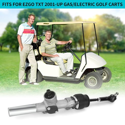 10L0L Golf Cart Steering Gear Box Assembly Let You Experience Smooth and Effortless Driving, Fits for EZGO TXT 2001-UP Golf Carts 70602G01 70964G01 70964G02