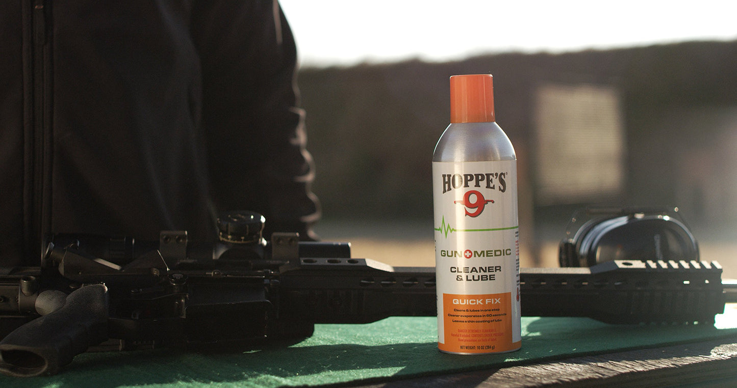 Hoppe's Gun Medic Bio-Based Cleaner & Lube, 10 oz
