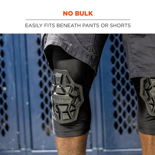 Ergodyne ProFlex 550 Knee Pads - Comfortable 3-Layer Foam Sleeves for Enhanced Support