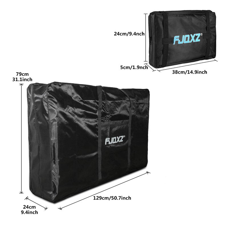 Huntvp Bike Travel Bag Bicycle Transport Carrying Case with a Carry Bag for 26-29inch Folding Bike Foldaway Bicycle