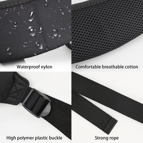 CRAFTSMAN GOLF Black Quick Side Release Plastic Buckle Golf Bag Shoulder Straps Replacement for Titleist