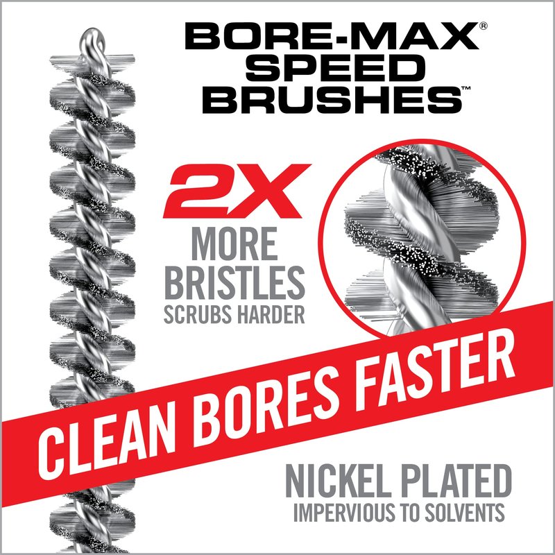 Real Avid Gun Cleaning Jag, Bore Brush & Gun Cleaning Patches Set, All in One Jag Set & Bore Brush Kit with Cleaning Patches, Premium Gun Brush Patch & Jags System for Cleaning (Rifle .30cal)