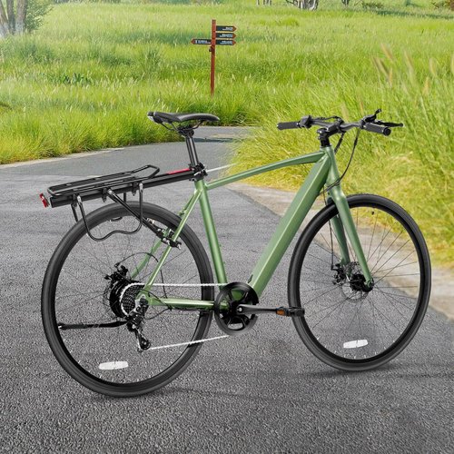 Donext Bike Rack - 110 lbs Rear Cargo Rack Universal for 22-28" Bicycles, Quick Release with Bungee Cord | Bicycle Rear Rack/Bike Cargo Carrier (Black)