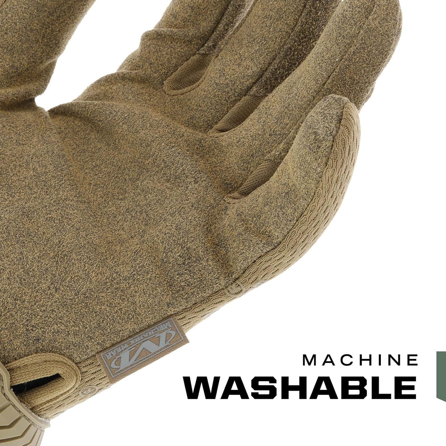 Mechanix Wear Original Coyote Tactical Work Gloves - Durable Touchscreen Safety Gloves for Men (Large, Coyote Brown)
