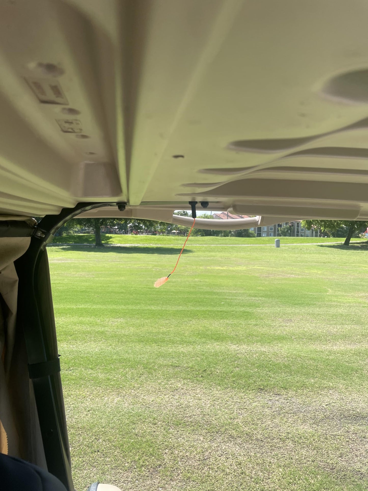 Tattle-Tail Golf Cart Wind Indicator (Neon Pink)