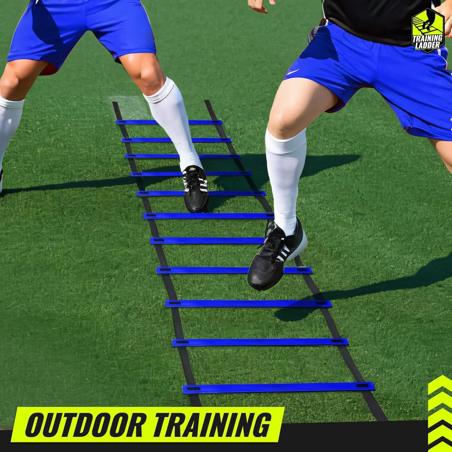 Teenitor Agility Ladder - Speed Training Equipment for Soccer & Football | 13 Rungs, 23 Feet with Carry Bag