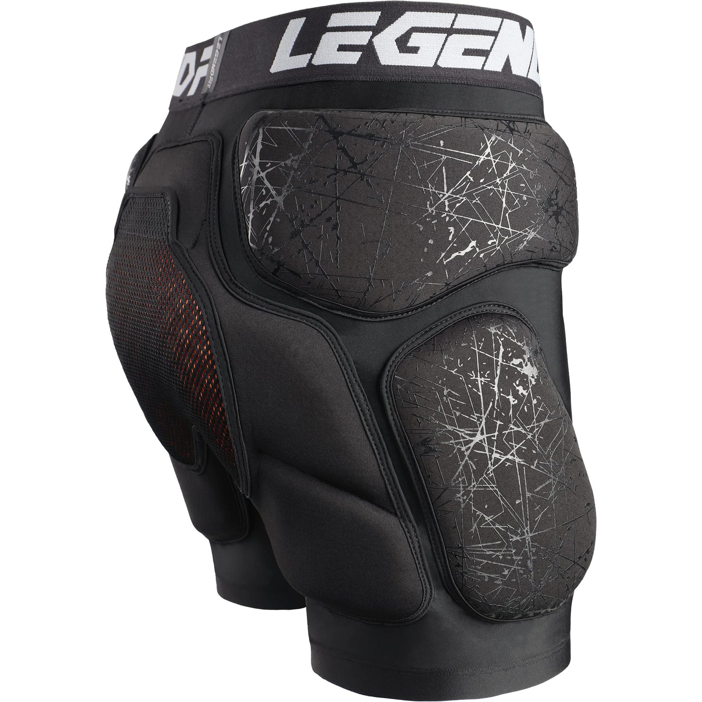 Legendfit Protective Padded Shorts for Snowboard Ski Ice Skating Skateboard Hip Butt Tailbone Protection for Men Women Youth