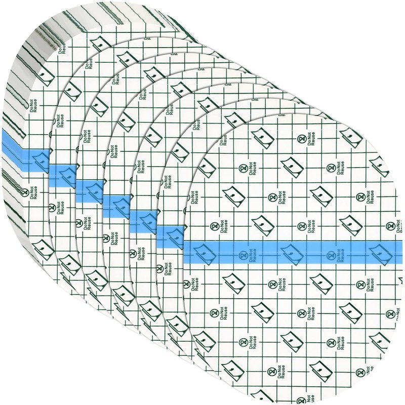 Nuanchu 50 Pcs Transparent Film Dressing Adhesive Bandage Waterproof Wound Clear Adhesive Bandages Post Surgical Tape for Tattoos, Swimming, Second Skin Cover up, Wound Seal(5.9 x 7.8 Inch)