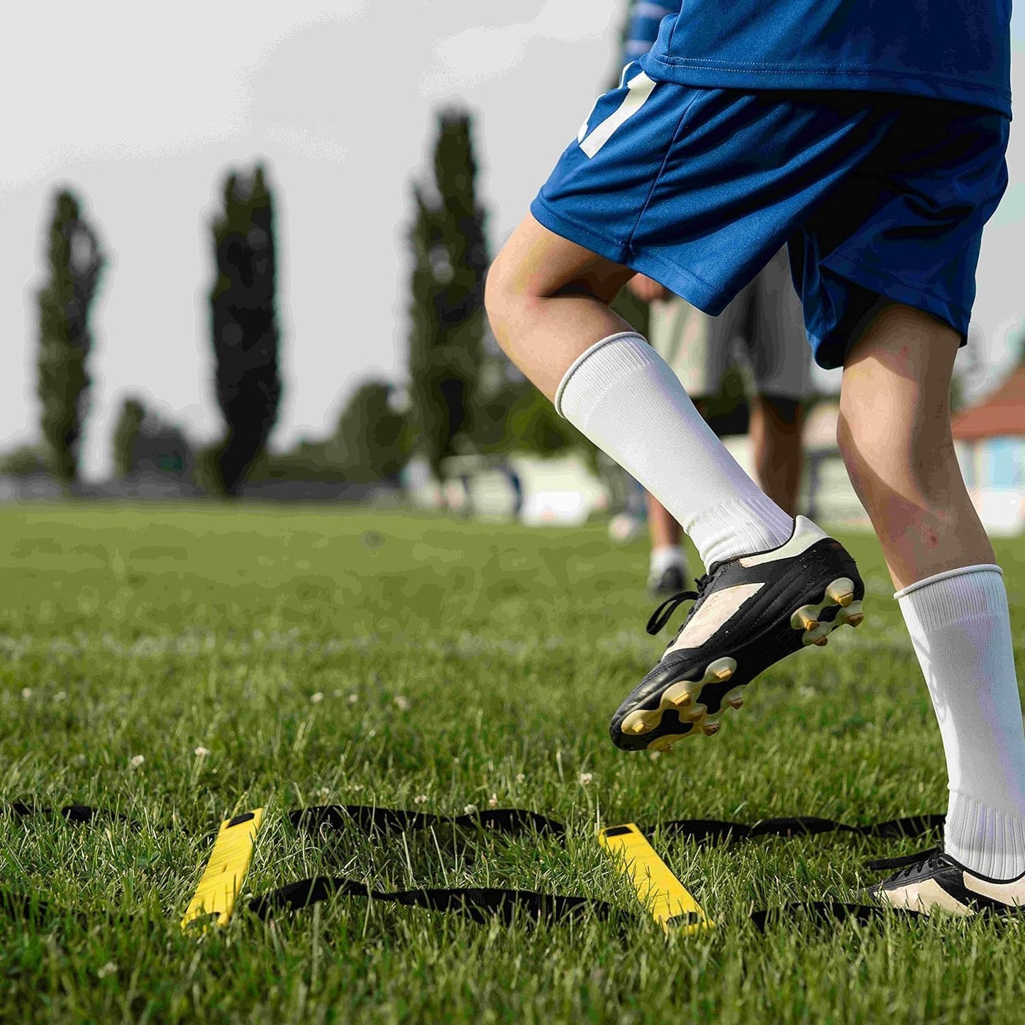 Skiennix 20ft Agility Ladder - Enhance Speed & Agility for Soccer, Football, & Tennis | Includes Carry Bag