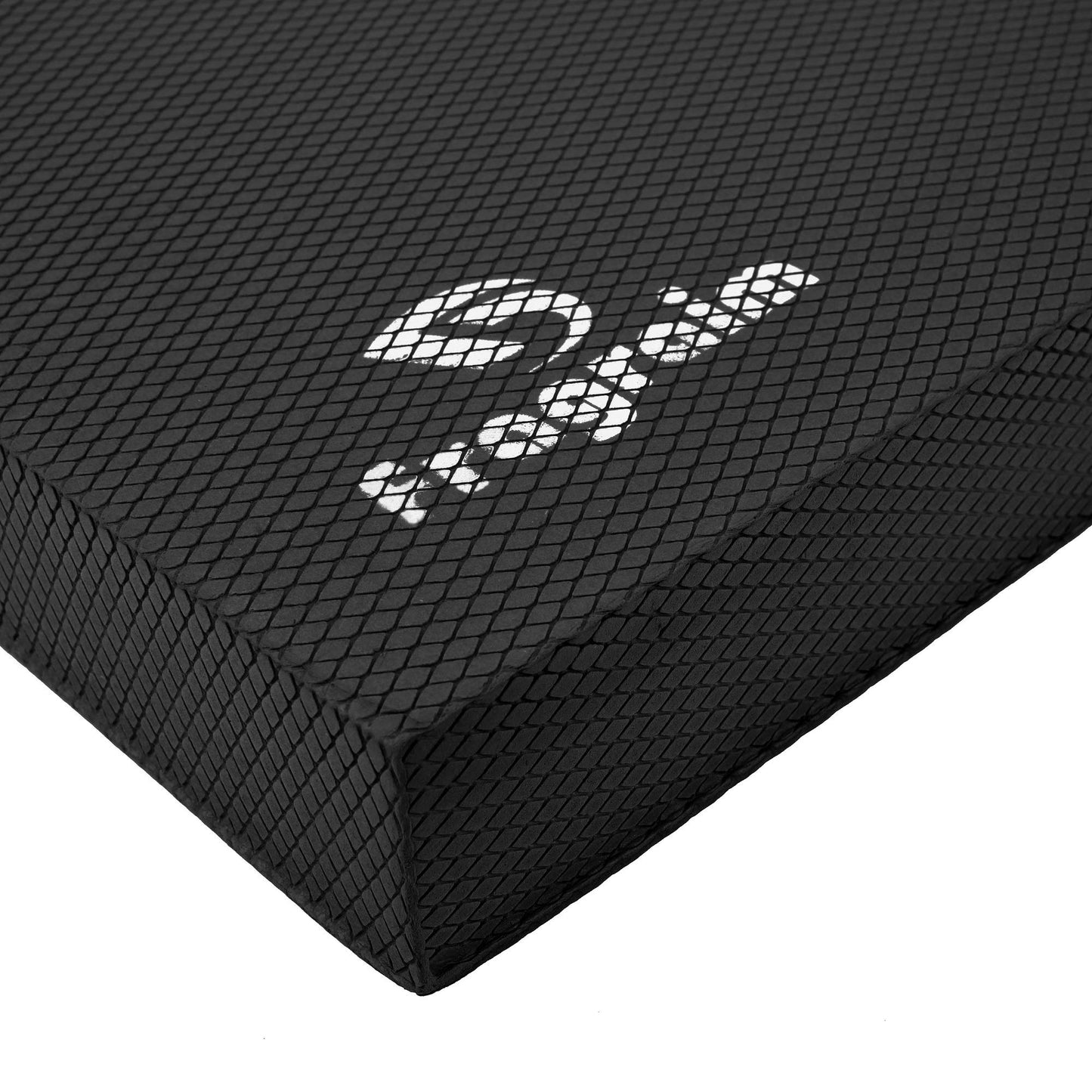 Balance Pad, Non-Slip Foam Mat & Ankles Knee Pad Cushion for Physical Therapy, Rehabilitation, Core Balance and Strength Stability Training, Yoga & Fitness, 15.7 x 13 x 2 Inch (Black)