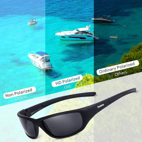 Duduma Polarized Sports Sunglasses - UV Protection for Men & Women | Ideal for Baseball, Cycling & Fishing