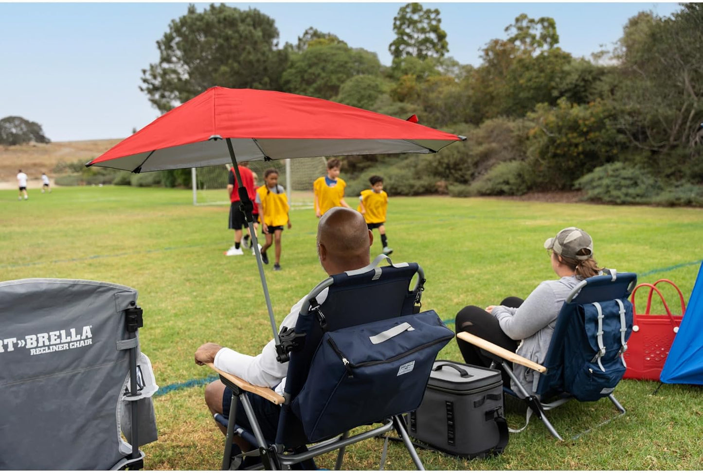Sport-Brella Versa-Brella Adjustable SPF 50+ Umbrella with Universal Clamp - Perfect for Outdoor Use
