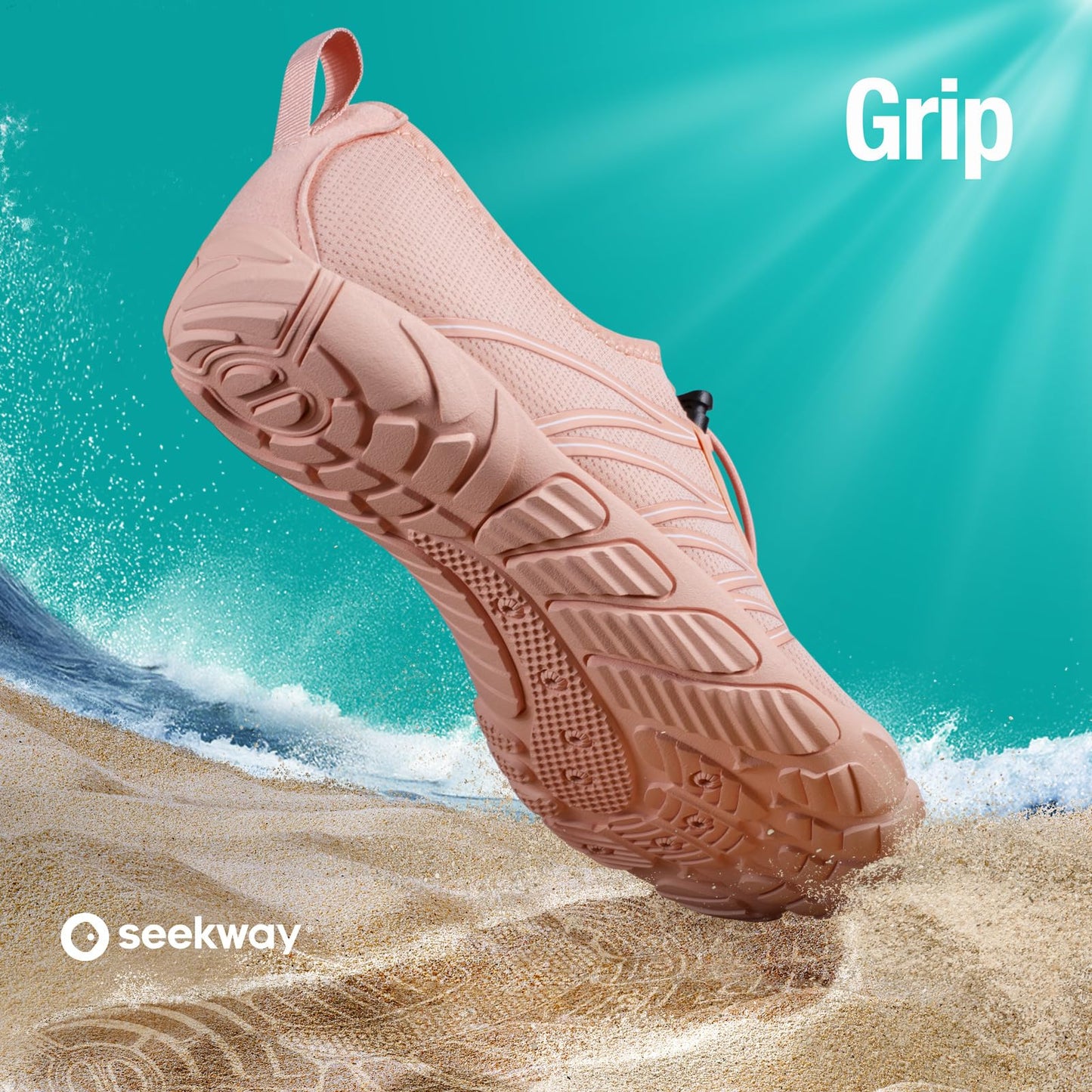 SEEKWAY Water Shoes for Women Adult Quick-Dry Aqua Sock Barefoot Men for Beach Swim River Pool Lake Hiking Kayaking Surfing