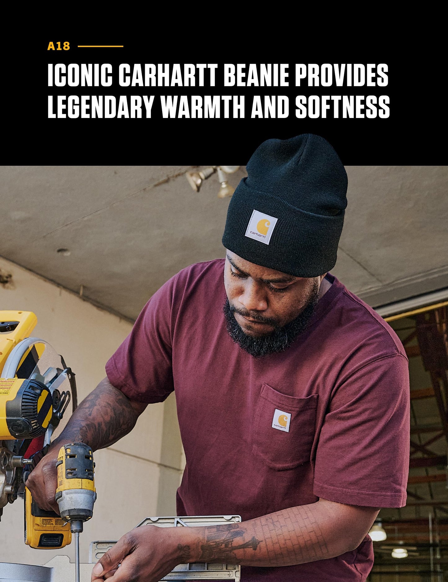 Carhartt Men's Knit Cuffed Beanie, Navy, One Size