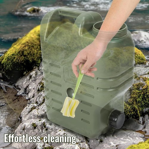 Camping Water Jug - 3.2 Gallon Food Grade Tank with Spout | No Leakage for Picnics & BBQs