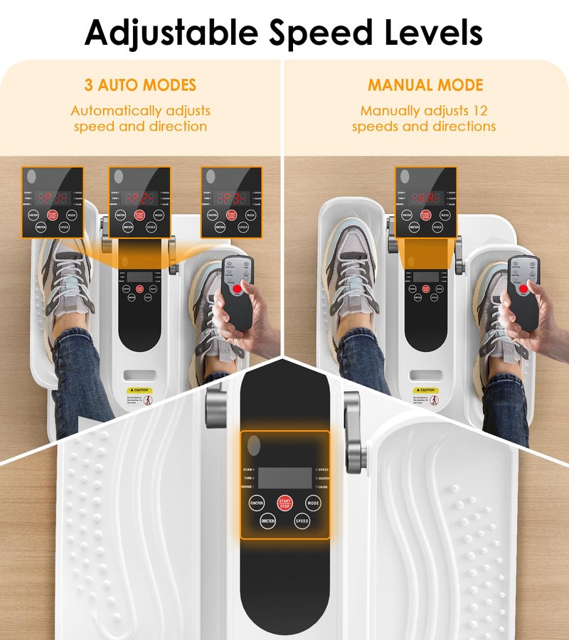 Under Desk Elliptical with Resistance Elipse Exercise Machine, Sitting Exercise Bike, Recumbent Stepper, Elderly Exercise Equipment, NordicTrack Elliptical, Leg Machine Exercise Equipment