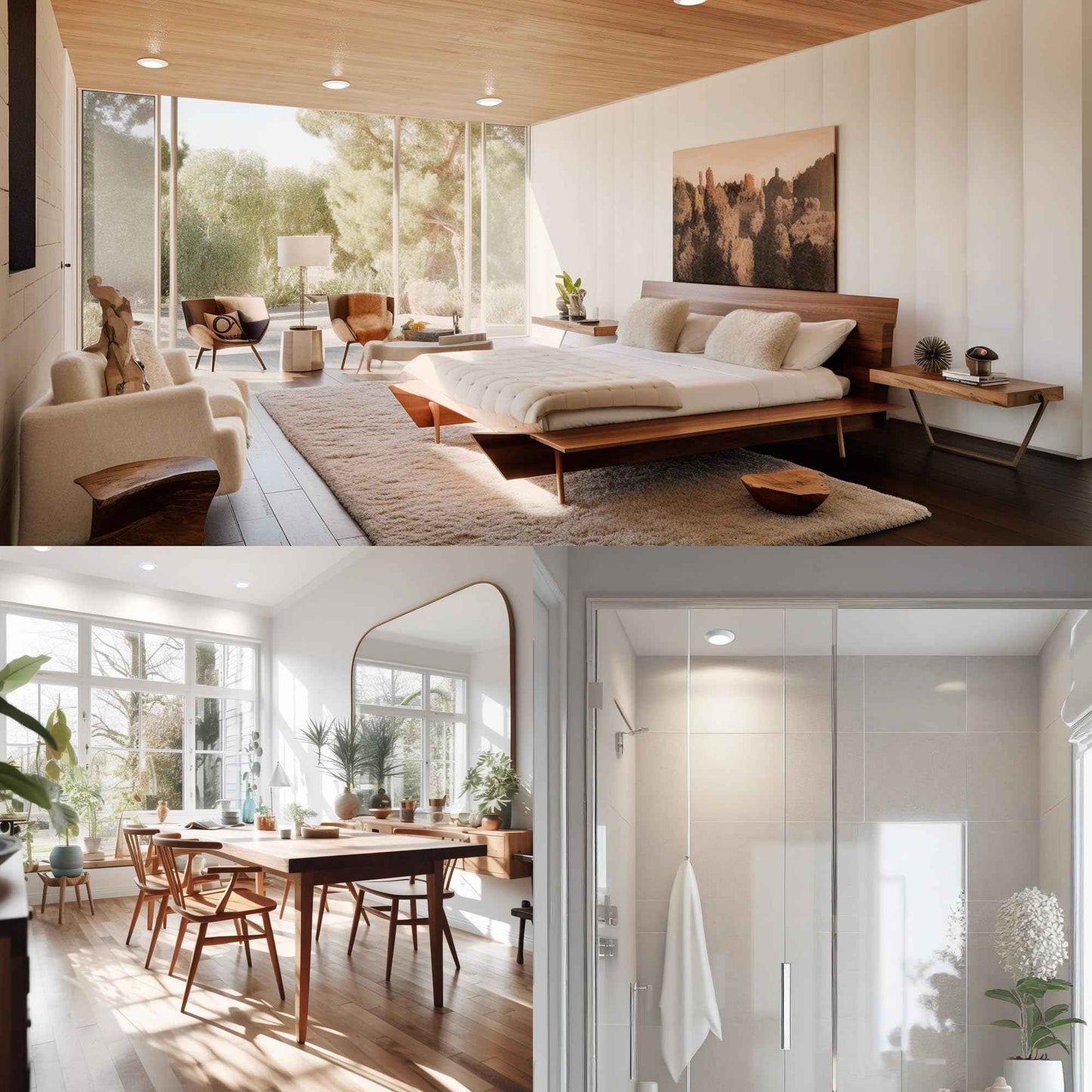 JULLISON 10 Packs 4 Inch White LED Low Profile Recessed & Surface Mount Disk Light, Round, 10W, 600 Lumens, 5CCT Field Selectable, CRI80, DOB Design, Dimmable, Wet Rated & ETL Listed