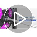 Heavy Duty J Hooks for 2" x 2" Power Rack - 1" Holes