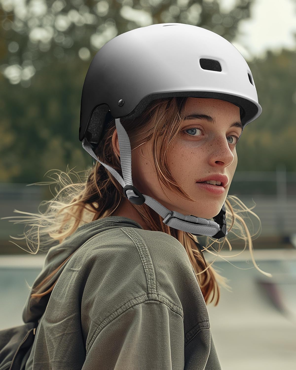 OutdoorMaster Skateboard Cycling Helmet - Multi-Sport Ventilation with Two Removable Liners | Kids, Youth & Adults