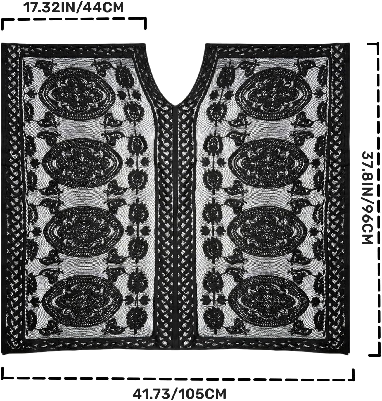 Regine Switzerland Sexy Lace Beach Cover-Up - Elegant V-Neck Swimsuit Cover-Up for Poolside & Parties