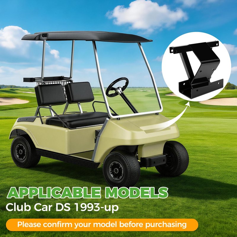 10L0L Golf Cart Delta Shock Gear Support for Club Car DS 1993-up, OEM# 1016385