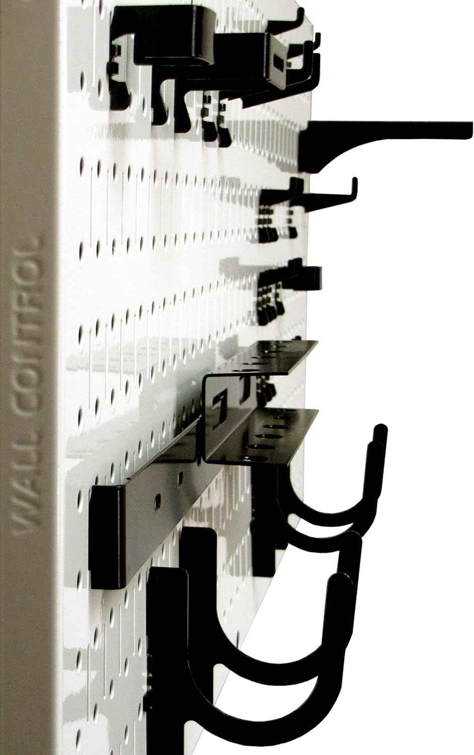 Galvanized Steel Pegboard Rack - 2 Pack 32” x 16” Metallic Tool Storage Panels