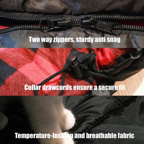 ShinHye 0 Degree Sleeping Bag for Adults - Cotton Flannel 4 Season Cold Weather Winter, XXL Big and Tall Camping Sleeping Bag with Compression Sack (Black1, 90"×35" Right Zip)