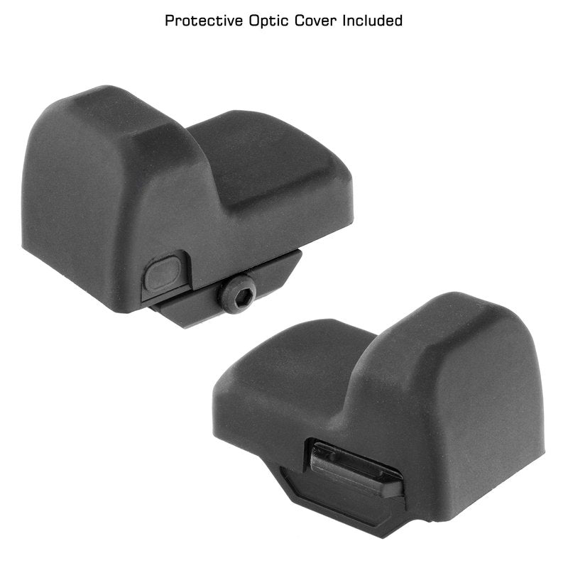 UTG OP3 Micro SL, Red 4.0 MOA Single Dot, Side Loading, Black