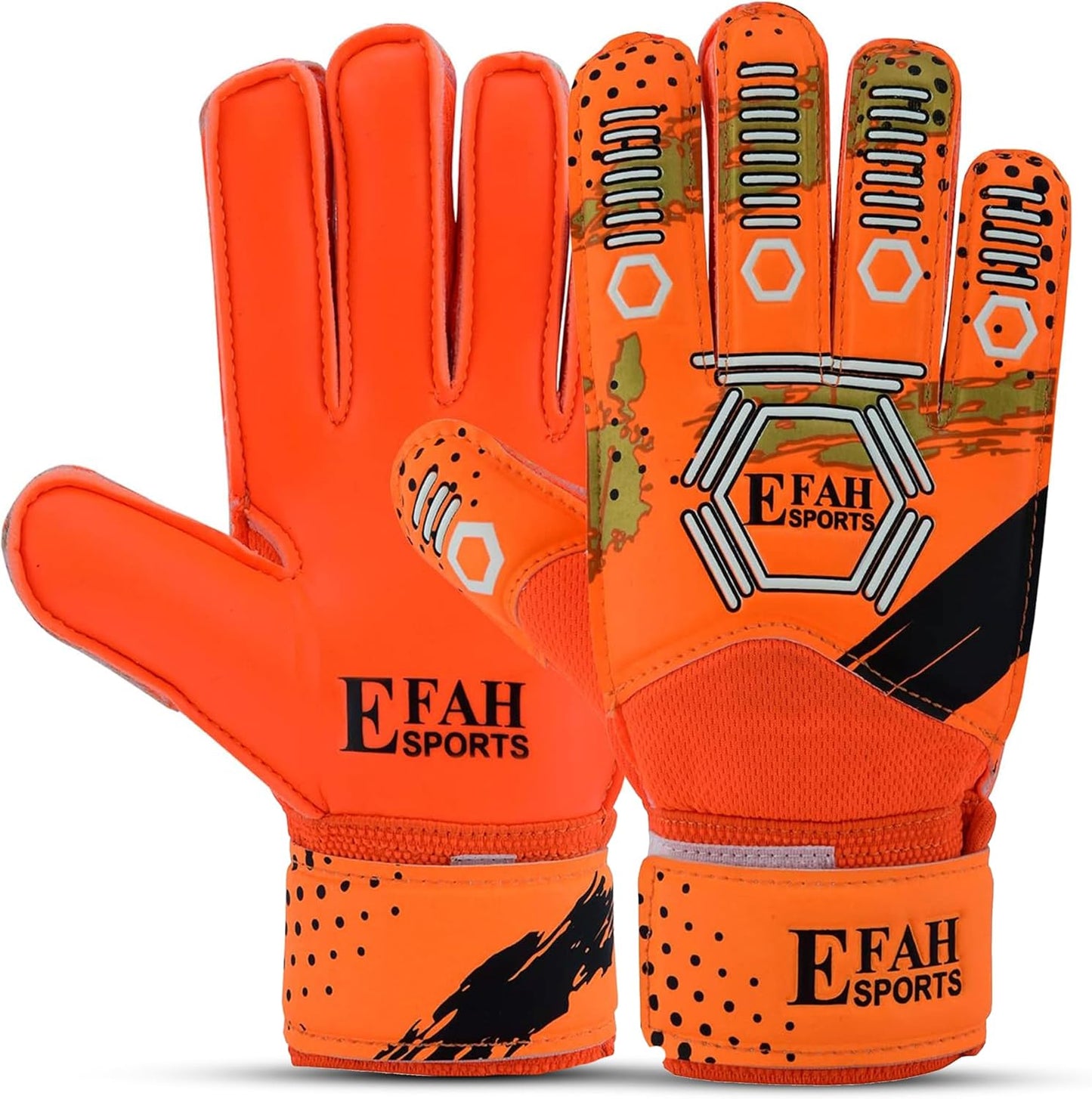 Skiennix Soccer Goalkeeper Gloves - Strong Grip for Kids & Youth | Durable Goalie Gloves