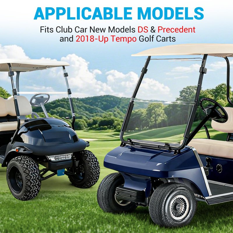 Club Car Solenoid 48 Volt, Golf Cart 48 Volt Soleniod with Resistance Suitable for Club Car New Models DS/Precedent and 2018-Up Tempo Golf Carts, Replace OEM#: 102865901, 1014947