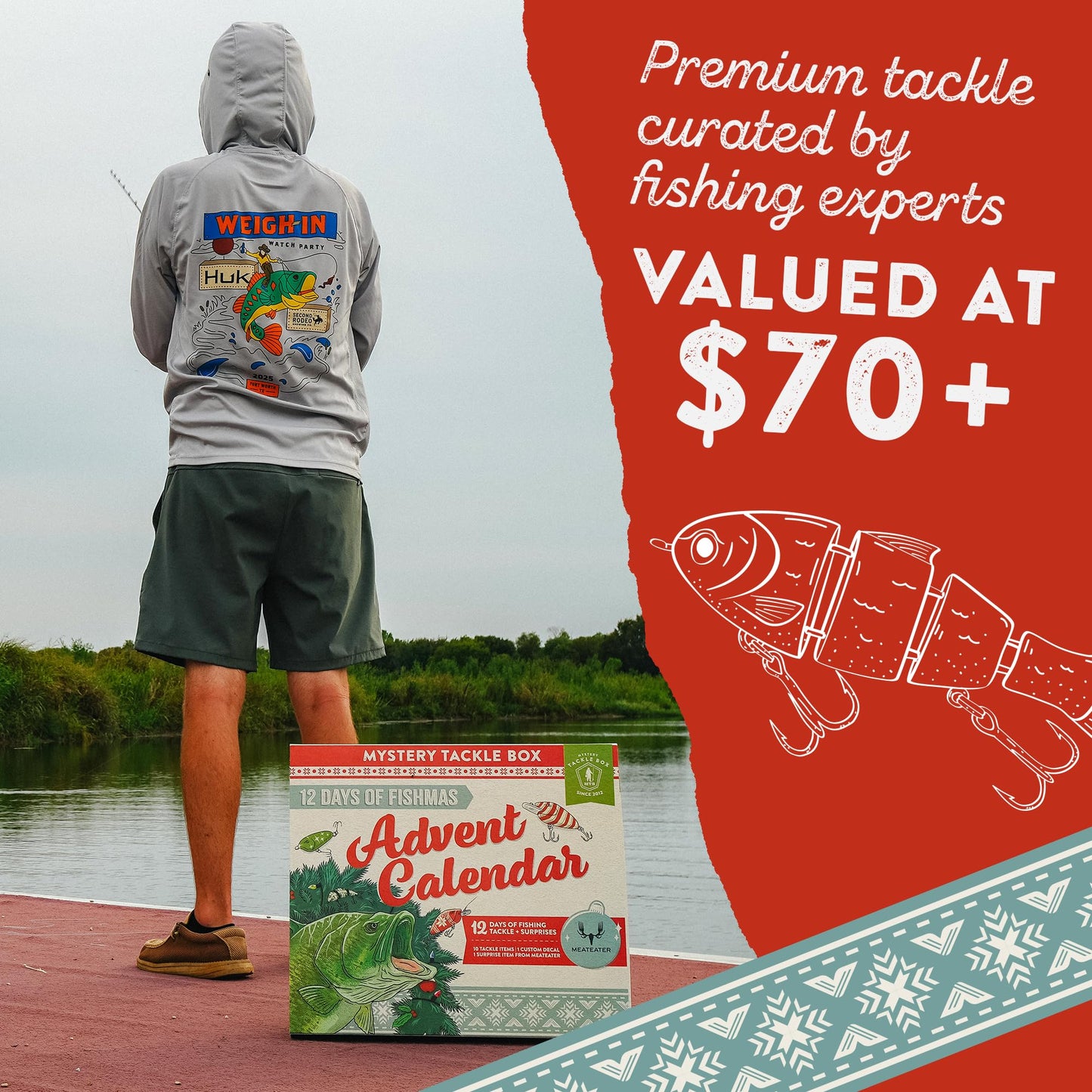 Catch Co Mystery Tackle Box 12 Days of Fishmas Advent Calendar