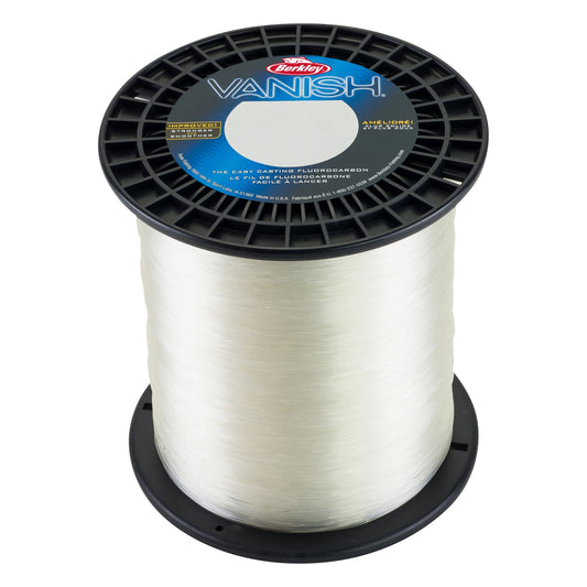 Berkley Vanish®, Clear, 30lb | 13.6kg, 2000yd | 1828m Fluorocarbon Fishing Line, Suitable for Saltwater and Freshwater Environments